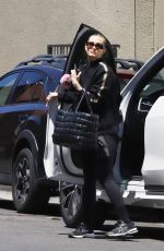 ASHLEE SIMPSON Heading to a Gym in Los Angeles 05/11/2022