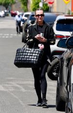 ASHLEE SIMPSON Heading to a Gym Session in Studio City 05/13/2022