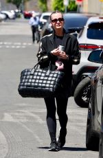 ASHLEE SIMPSON Heading to a Gym Session in Studio City 05/13/2022
