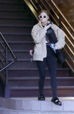 ASHLEE SIMPSON Out for Yoga Class in Los Angeles 04/29/2022