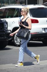 ASHLEY BENSON Heading to a Nail Salon in Los Angeles 04/30/2022