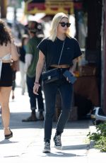 ASHLEY BENSON Out and About in Los Angeles 05/22/2022