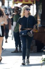 ASHLEY BENSON Out and About in Los Angeles 05/22/2022
