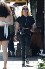 ASHLEY BENSON Out and About in Los Angeles 05/22/2022