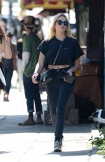 ASHLEY BENSON Out and About in Los Angeles 05/22/2022