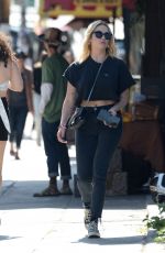 ASHLEY BENSON Out and About in Los Angeles 05/22/2022