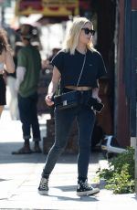 ASHLEY BENSON Out and About in Los Angeles 05/22/2022