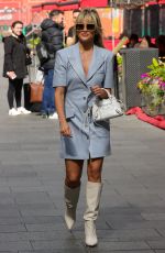 ASHLEY ROBERTS Arrives at Heart Radio Show in London 05/05/2022