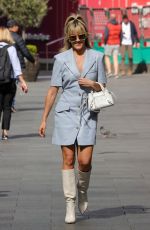 ASHLEY ROBERTS Arrives at Heart Radio Show in London 05/05/2022
