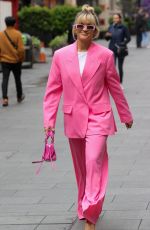 ASHLEY ROBERTS Arrives at Heart Radion in London 05/24/2022
