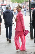 ASHLEY ROBERTS Arrives at Heart Radion in London 05/24/2022