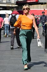 ASHLEY ROBERTS at Global Radio Studios in London 05/09/2022