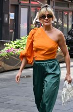 ASHLEY ROBERTS at Global Radio Studios in London 05/09/2022