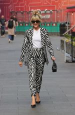 ASHLEY ROBERTS at Heart Radio in London 05/04/2022