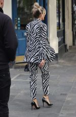 ASHLEY ROBERTS at Heart Radio in London 05/04/2022