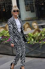 ASHLEY ROBERTS at Heart Radio in London 05/04/2022