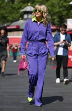 ASHLEY ROBERTS at Heart Radio in London 05/06/2022