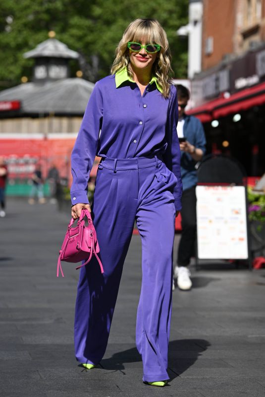 ASHLEY ROBERTS at Heart Radio in London 05/06/2022