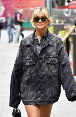 ASHLEY ROBERTS Leaves Global Radio Studios in London 05/23/2022