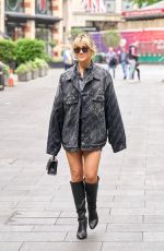 ASHLEY ROBERTS Leaves Global Radio Studios in London 05/23/2022