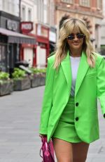 ASHLEY ROBERTS Leaves Heart FM in London 05/13/2022