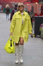 ASHLEY ROBERTS Leaves Heart Radio in London 05/03/2022