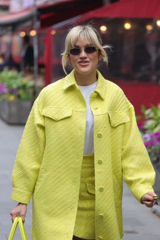 ASHLEY ROBERTS Leaves Heart Radio in London 05/03/2022