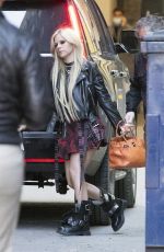 AVRIL LAVIGNE Arrives at Massey Hall in Toronto 04/29/2022