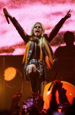 AVRIL LAVIGNE Performs at a Concert in Toronto 05/13/2022
