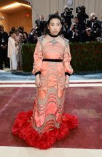 AWKWAFINA at Met Gala Celebrating In America: An Anthology of Fashion in New York 05/02/2022