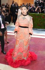 AWKWAFINA at Met Gala Celebrating In America: An Anthology of Fashion in New York 05/02/2022