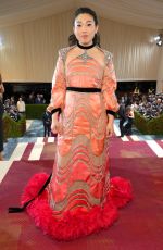 AWKWAFINA at Met Gala Celebrating In America: An Anthology of Fashion in New York 05/02/2022