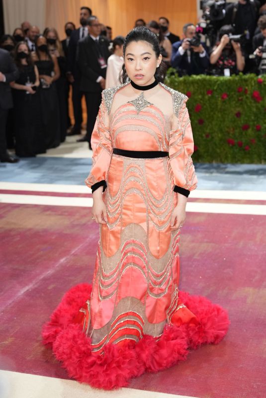 AWKWAFINA at Met Gala Celebrating In America: An Anthology of Fashion in New York 05/02/2022