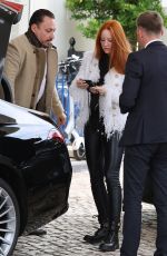 BARBARA MEIER Arrives at Hotel Martinez in Cannes 05/25/2022