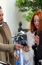 BARBARA MEIER Arrives at Hotel Martinez in Cannes 05/25/2022