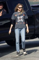BEHATI PRINSLOO at an Office Building in Los Angeles 05/04/2022