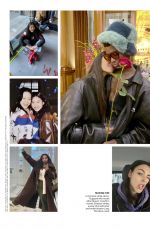 BELLA and GIGI HADID, KENDALL JENNER, KAIA GERBER and VITTORIA CERETTI in Vogue Magazine, UK June/July 2022