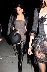BELLA HADID and ROSALIA Arrives at Met Gala Afterparty in New York 05/02/2022