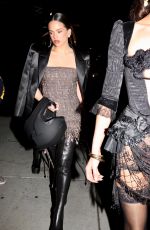 BELLA HADID and ROSALIA Arrives at Met Gala Afterparty in New York 05/02/2022