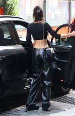 BELLA HADID Arrives at Mercer Hotel in New York 05/01/2022