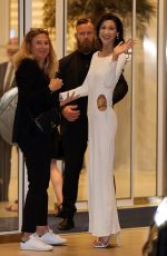 BELLA HADID Arrives Back at Hotel Martinez in Cannes 05/26/2022