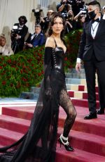 BELLA HADID at Met Gala Celebrating In America: An Anthology of Fashion in New York 05/02/2022