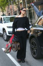 BELLA HADID Leaves Her Apartment in New York 05/04/2022