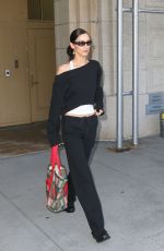 BELLA HADID Leaves Her Apartment in New York 05/04/2022