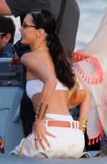 BELLA HADID Leaves Hotel Eden Roc in Cannes 05/28/2022