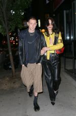 BELLA HADID Out for Dinner in New York 05/10/2022