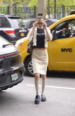 BELLA HADID Out in New York 05/10/2022