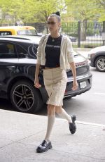 BELLA HADID Out in New York 05/10/2022
