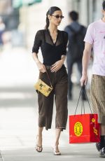 BELLA HADID Out Picks up Some Balloons in New York 05/20/2022