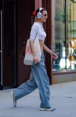 BELLA HADID Out with a Friend in New York 04/30/2022